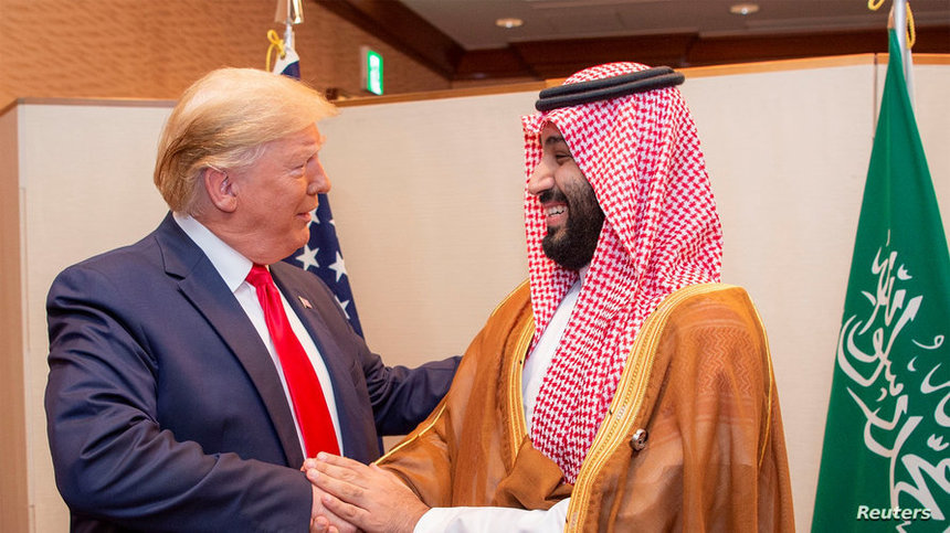 MBS îi spune lui Trump că vrea să investească 600 de miliarde de dolari în SUA în următorii patru ani. Preşedintele american sugerase un preţ pentru a face din nou prima sa vizită externă în regatul saudit