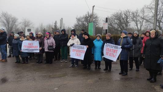 Transnistrenii au ieşit să protesteze. Mai au gaz doar câteva zile. Serghei Lavrov acuză Republica Moldova că foloseşte criza energetică pentru a „rezolva cu forţa problema transnistreană”. Replica Chişinăului