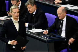 Şoc politic în Germania, unde cade ”cordonul sanitar” împotriva extremei drepte, care se uneşte cu blocul CDU-CSU şi înăspresc politica împotriva imigraţiei la comemorarea a 80 de ani de eliberarea Auschwitzului. ”O nouă eră începe aici şi acum”, condusă 