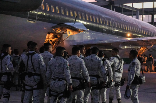 Guvernul mexican începe să desfăşoare 10.000 de militari la frontiera cu SUA