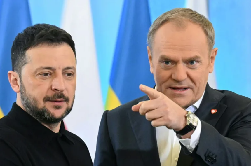 Polonia nu va trimite militari în Ucraina, anunţă Tusk înainte să plece la minisummitul de la Paris