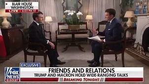 Macron declară, într-un interviu la Fox News, că ”speră că l-a convins” pe Trump să nu impună taxe vamale UE şi-i explică că TVA-ul nu este o taxă vamală