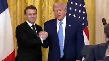 O vânătaie mare pe mâna lui Trump stârneşte speculaţii cu privire la starea sa de sănătate, dar Casa Albă dă vina pe faptul că preşedintele trebuie să dea mâna cu multe persoane - FOTO