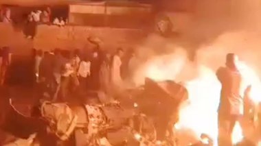 46 de morţi în urma prăbuşirii unui avion militar peste o zonă rezidenţială, în Sudan - VIDEO