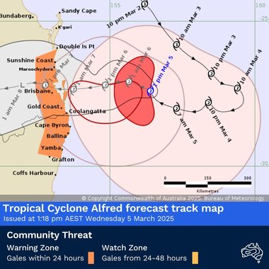 Australienii din unele zone de pe coasta de est sunt îndemnaţi să evacueze, din cauza unui ciclon ”foarte rar” / Şcoli închise şi transport public oprit / Evenimente culturale şi sportive, anulate sau amânate