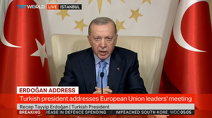 Erdogan anunţă că susţine ideea lui Zelenski a unui armistiţiu aerian şi maritim şi îşi reiterează propunerea de a găzdui negocieri între Ucraina şi Rusia