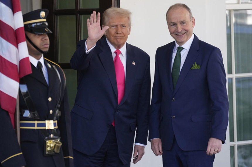 SUA ”nu se vor mai lăsa maltratate”, ameninţă Trump într-o întâlnire cu premierul irlandez Micheal Martin la Casa Albă