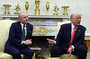 Negociatori americani se duc ”în acest moment” în Rusia, anunţă Trump într-o întâlnire cu Micheal Martin. El ameninţă Rusia cu sancţiuni ”financiare” ”devastatoare”, dacă Moscova alege să continue războiul. Subliniază că Zelenski a acceptat pacea