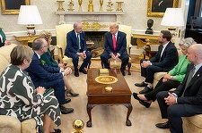 Trump a acuzat Irlanda de furtul companiilor americane în cadrul întâlnirii cu prim-ministrul