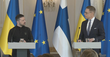 Zelenski anunţă, la Helsinki, că urmează să discute cu Trump. El cere să nu se facă nicio concesie Rusiei în privinţa ajutorului militar al Ucrainei şi cere SUA să asigure ”controlul” armistiţiului parţial