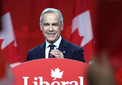 Noul premier canadian Mark Carney urmează să anunţe duminică alegeri legislative anticipate la 28 aprilie