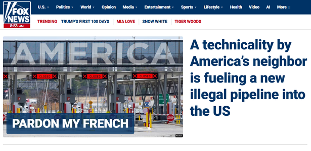 Fox News dezbate subiectul „afluxului de imigranţi români ilegali” de la graniţa de nord a SUA, iar un expert dă vina pe liberalizarea vizelor de către Canada