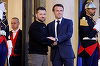 Volodimir Zelenski, primit la Paris de Emmanuel Macron. Kievul cere militari europeni ”pregătiţi de luptă” după război, ci nu o forţă de menţinerea păcii