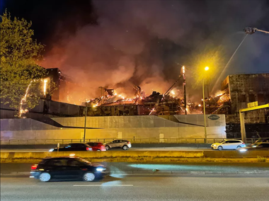 Incendiu important la Paris, într-un centru de sortare a gunoiului în arondismentulu al XVII-lea