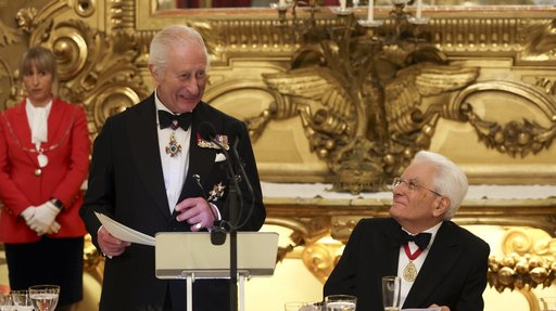Regele Charles salută legăturile puternice dintre Marea Britanie şi Italia într-un discurs istoric rostit în Parlamentul de la Roma. Monarhul britanic l-a vizitat şi pe Papa Francisc la Vatican
