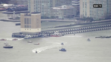 UPDATE-Şase morţi la New York, în urma prăbuşirii unui elicopter în râul Hudson, în largul Manhattanului