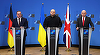 Europenii promit Ucrainei, la o reuniune a Grupului de Contact, la Bruxelles, armament suplimentar. M.Britanie anunţă o tranşă de 407 mil. € dintr-un ajutor militar de 5,2 mld. € în 2025. Germania anunţă o anvelopă de 11 mld. € până în 2029