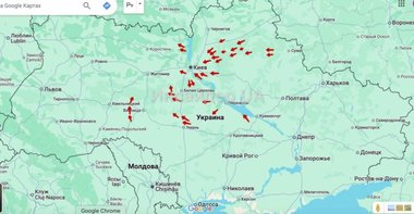 Rusia a lansat zeci de drone asupra Ucrainei; patru persoane rănite, anunţă Kievul