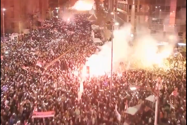 Serbia: Miting pro-guvernamental masiv la Belgrad - VIDEO