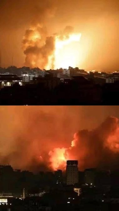 Două rachete israeliene au lovit un spital din Gaza. Pacienţii au fost evacuaţi - VIDEO