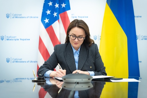 Ucraina afirmă că a semnat un memorandum cu SUA ca prim pas al acordului privind mineralele