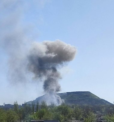 Presa rusă susţine că au avut loc explozii în oraşul Doneţk, în contextul încetării focului de Paşte