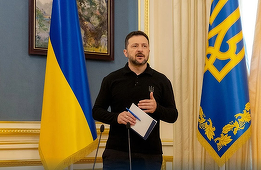Kievul este pregătit să negocieze în mod direct cu Moscova, după un armistiţiu, anunţă Zelenski