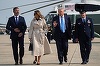 Trump pleacă în primul sa vizită internaţională, la funeraliile Papei Francisc I