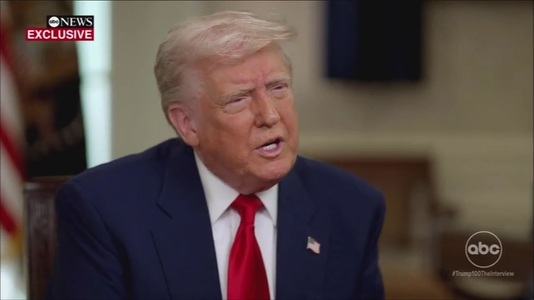 Trump se răzgândeşte şi spune că este de părere că Putin vrea pace în Ucraina. El spune că l-a împiedicat să-şi realizeze ”visul” de a cuceri toată Ucraina, ”din cauza mea, nu o va face”, şi că nu are încredere ”în multă lume”
