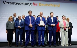 Conservatorii lui Merz semnează un acord de guvernare a Germaniei cu centrul-stânga. Friedrich Merz urmează să fie ales marţi cancelar în Bundestag