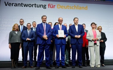 Conservatorii lui Merz semnează un acord de guvernare a Germaniei cu centrul-stânga