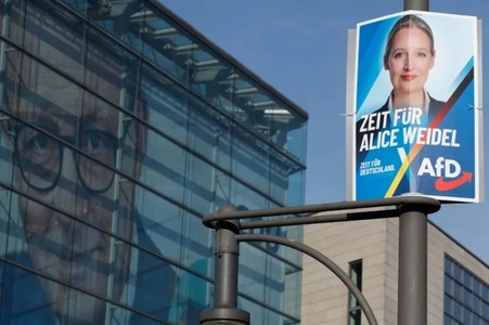 Partidul de extremă dreapta Alternativa pentru Germania depune plângere după ce a fost clasat drept partid ”extremist” de către Biroul Federal al Protecţiei Constituţiei 