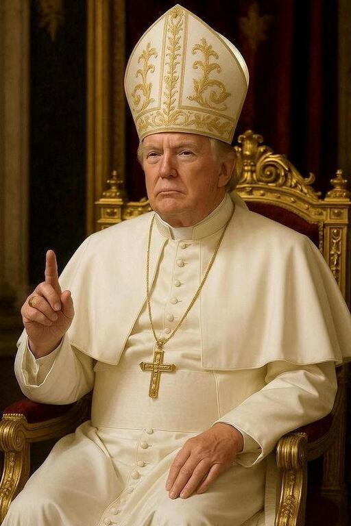 Trump consideră că imaginea AI cu papa este o glumă, dar experţii spun că nu este de râs
