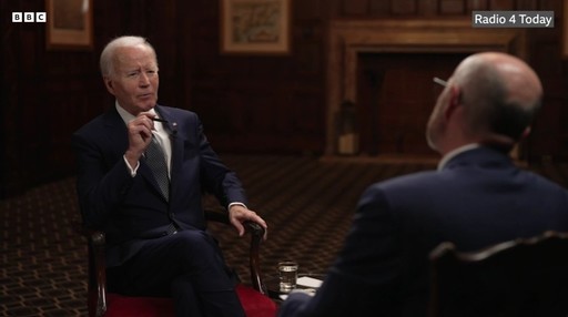 Trump îl linişteşte pe Putin făcând presiuni asupra Ucrainei, spune Biden într-un interviu la BBC. Cine crede că liderul de la Kremlin îşi va opri războiul în schimbul unor teritorii este „pur şi simplu prost”, afirmă fostul preşedinte american