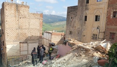 Cel puţin nouă morţi şi şapte răniţi în nordul Marocului, în surparea unui bloc cu bulină roşie la Fes