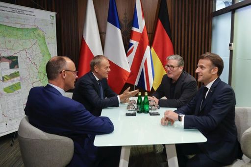 UPDATE - Liderii europeni au ajuns la Kiev pentru a-şi arăta sprijinul după parada lui Putin - VIDEO