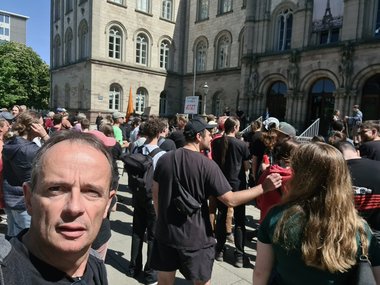 Mii de persoane au demonstrat în Germania cerând interzicerea AfD