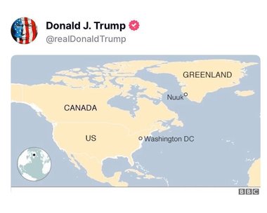 De ce este Trump obsedat de hărţi şi de redenumirea geografică