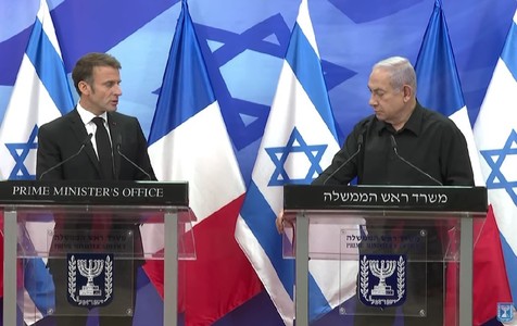 Netanyahu îl acuză pe Macron că se aliază cu o organizaţie teroristă