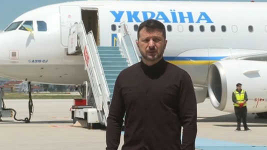 Zelenski soseşte la Ankara. Nivelul delegaţiei ruse este ”decorativ”. Negocierile Rusiei cu Ucraina urmează să aibă loc în a doua parte a zilei de joi, la cererea Turciei, anunţă Moscova. Trump anunţă la Doha că s-ar putea duce în Turcia vineri