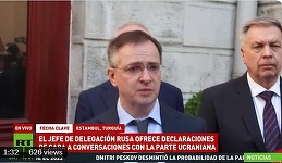 UPDATE - Rusia susţine că e dispusă să facă „posibile compromisuri” la Istanbul / Delegaţia ucraineană are mandatul de a discuta un armistiţiu, afirmă Zelenski / Discuţiile ar putea fi amânate pentru vineri
