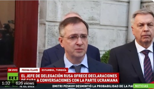 UPDATE - Rusia susţine că e dispusă să facă „posibile compromisuri” la Istanbul / Delegaţia ucraineană are mandatul de a discuta un armistiţiu, afirmă Zelenski / Discuţiile ar putea fi amânate pentru vineri