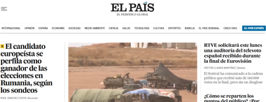 PRESA INTERNAŢIONALĂ. El Pais: Primarul Bucureştiului se profilează drept câştigător al alegerilor prezidenţiale din România. Participarea depăşeşte cu mult cea din primul tur, graţie votului masiv al alegătorilor din străinătate