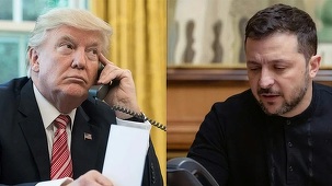 Trump l-a sunat pe Zelenski înainte să-l sune pe Putin şi au discutat ”câteva minute”