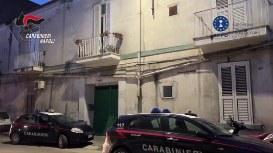 Carabinierii destructurează o ”grupare criminală” de 40 de persoane şi mai multe întreprinderi suspectate de fraudarea fondurilor agricole europene şi confiscă bunuri în valoare de 1,14 mil. €