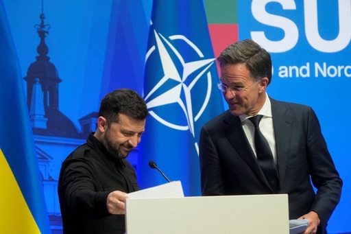 UPDATE - Ucraina, invitată la summitul NATO de la Haga, în perioada 24-26 iunie, anunţă Zelenski / Preşedintele american Donald Trump urmează să participe şi el