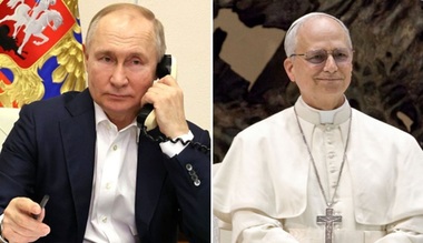 Putin a discutat la telefon cu Papa Leon al XIV-lea despre Războiul din Ucraina, anunţă Kremlinul. I-a spus că vrea pace prin mijloace ”diplomatice” şi a acuzat Kievul că vrea să escaladeze conflictul