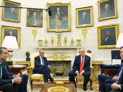Trump îl asimilează pe Merz naziştilor vorbind despre Debarcarea americană în Normandia. ”Nu e o zi bună pentru tine”