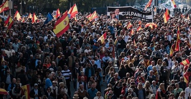 Spania - Manifestaţie de amploare împotriva lui Pedro Sanchez, acuzat de corupţie - VIDEO