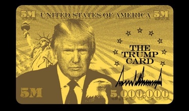Trump a prezentat site-ul pentru cardul de aur, o viză permanentă în valoare de cinci milioane de dolari